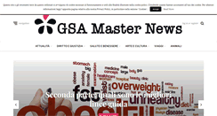 Desktop Screenshot of gsamasternews.it